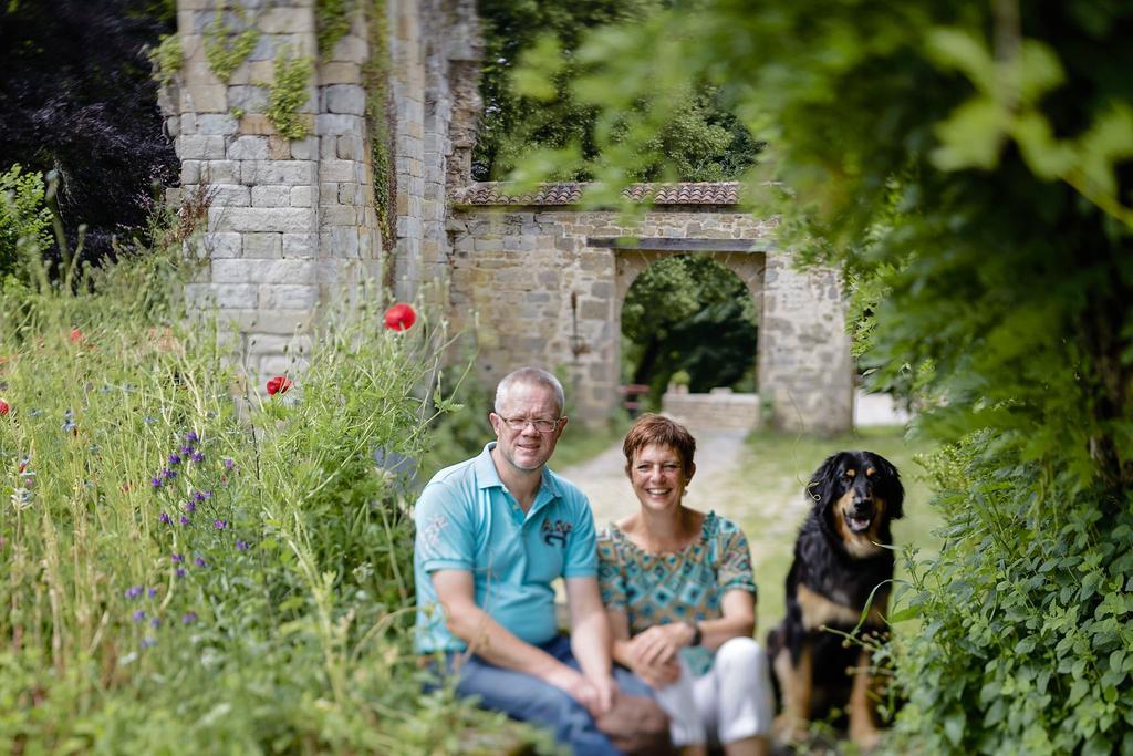Bed and Breakfast Abbaye Du Palais Thauron Экстерьер фото